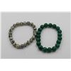 #50-NATURAL JASPER SPORT & GREEN MALACHITE