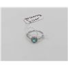 #20-BLUE APATITE GEMSTONE RING SIZE 7.75