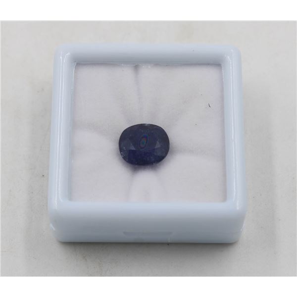 #11-HEATED BLUE SAPPHIRE GEMSTONE 7.15 CT