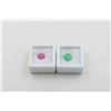 #47-NATURAL CHRYSOPRASE 3.35CT& HEATED RUBY 2.65CT