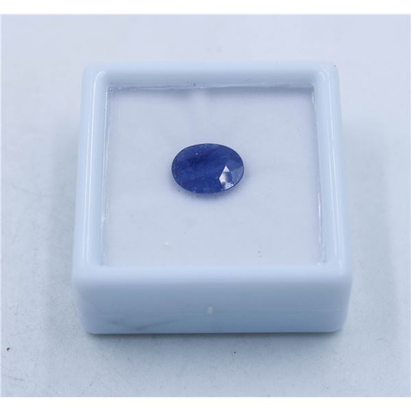 #06-HEATED BLUE SAPPHIRE GEMSTONE 4.00CT