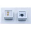 #265-HEATED YELLOW SAPPHIRE 3.25CT & ONYX  4.25 CT