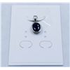 #175-HEATED BLUE SAPPHIRE GEMSTONE   PENDANT