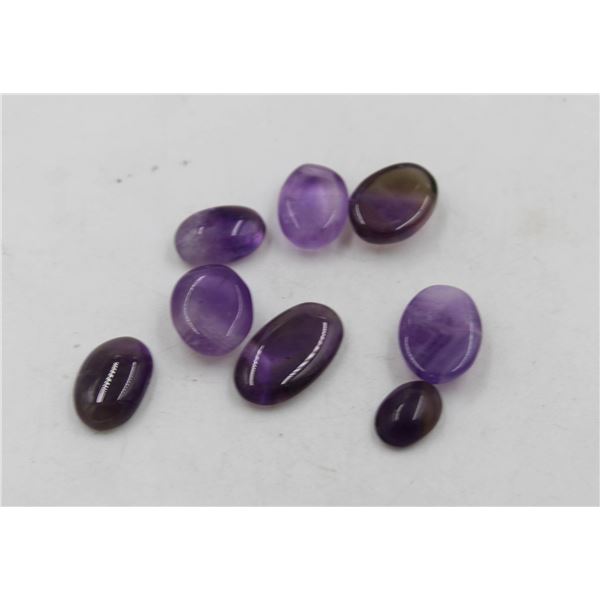 #138-PURPLE AMETHYST GEMSTONES 51.45 CT
