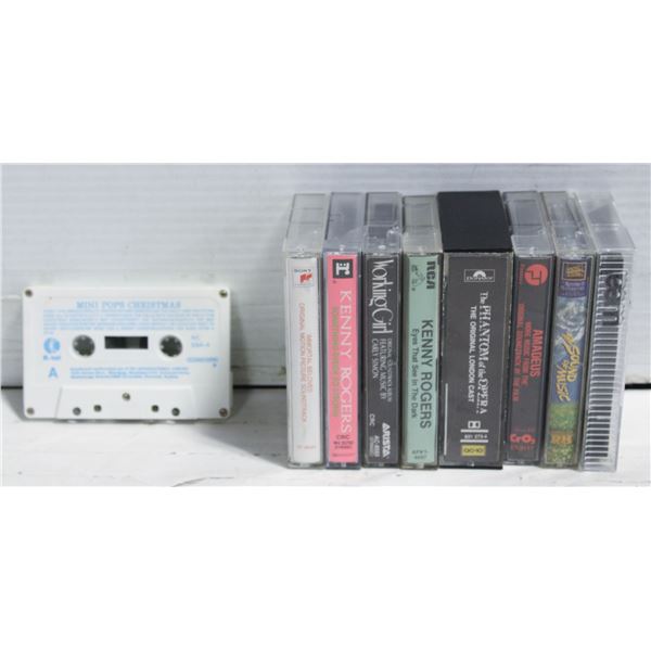 ASSORTED CASSETTE TAPES