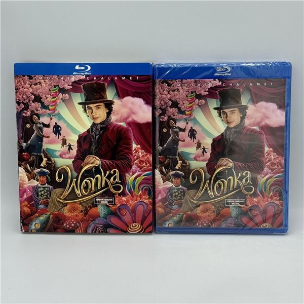BRAND NEW BLU-RAY WONKA