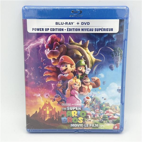 BRAND NEW BLU-RAY SUPER MARIO BROS MOVIE