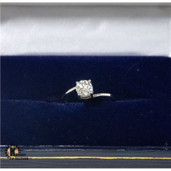 BZ2053-57C 14K 1.78G MOISSIANITE 0.76CT  RING