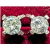 Image 1 : BZ2096-98J 14K 1.04G NATURAL DIAMOND EARRINGS
