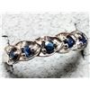 Image 1 : BZ2096-86J SILVER BLUE SAPPHIRE 0.15CT RING
