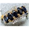 Image 1 : BZ2096-73J SILVER SAPPHIRE 2.2CT RING