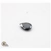 Image 1 : 4.91 CTS LOOSE PEAR CUT BLACK DIAMOND COMES W COA
