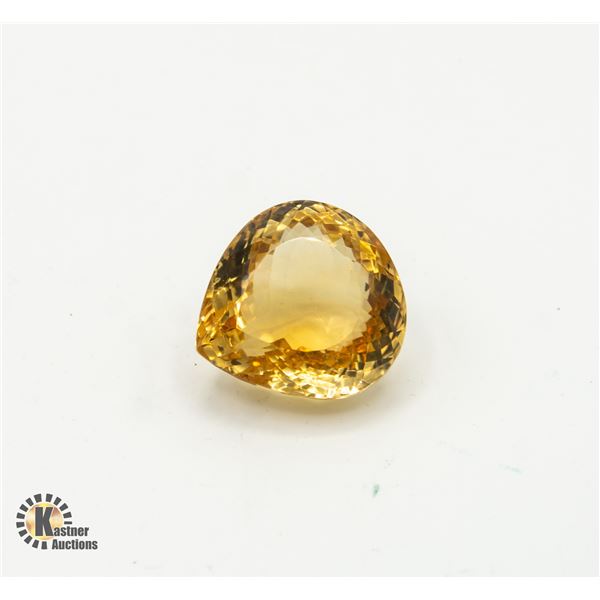 137.63 CTS NATURAL OVAL CUT CITRINE GEM COMES W