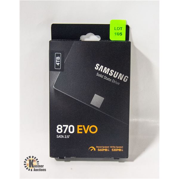 BRAND NEW SAMSUNG 870 EVO 4TB SSD