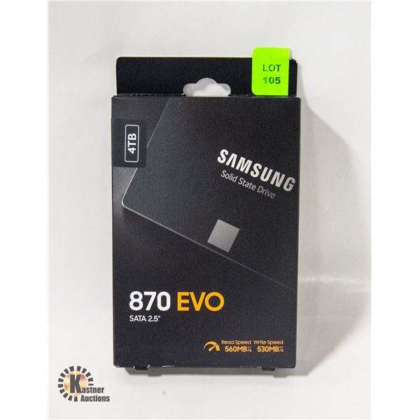 BRAND NEW SAMSUNG 870 EVO 4TB SSD