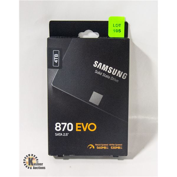 BRAND NEW SAMSUNG 870 EVO 4TB SSD