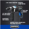 Image 1 : NEW HAMMERHEAD 7.5 AMP 1/2 VARIABLE SPEED DRILL