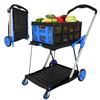 Image 1 : NEW COLLAPSIBLE UTILITY CART MULTI USE FUNCTIONAL