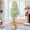 Image 1 : BRAND NEW ALUPSSUC 5FT ARTIFICIAL OLIVE TREE