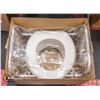 Image 1 : NEW PCP+ RAISED TOILET SEAT WITH GUARD
