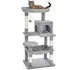 Image 1 : NEW CAT INSIDER 46.5 INCH CAR CONDO LIGHT GREY