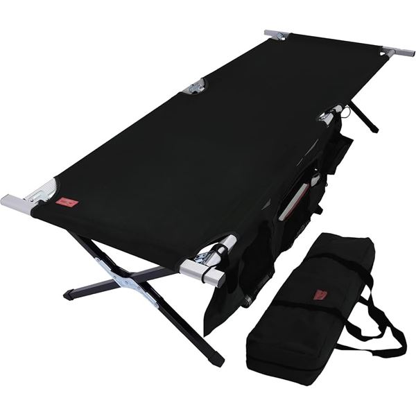 NEW BD OUTDOORS INSTANT FOLD HEAVY DUTY XL COT