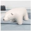 BRAND NEW KIDS OTTOMAN BEAR - WHITE