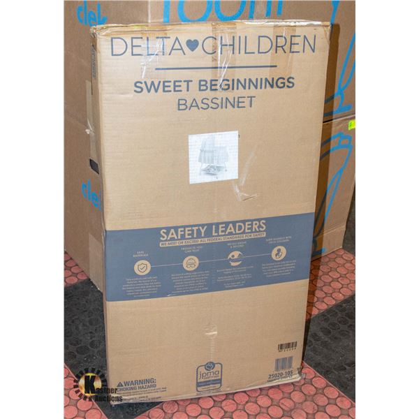 NEW DELTA CHILDREN SWEET BEGINNINGS BASSINET