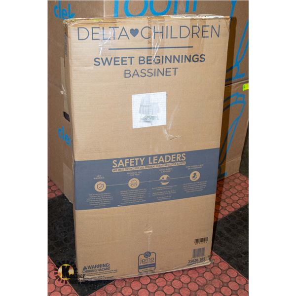 NEW DELTA CHILDREN SWEET BEGINNINGS BASSINET