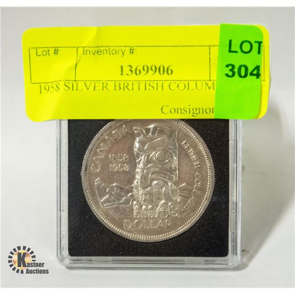 1958 SILVER BRITISH COLUMBIA