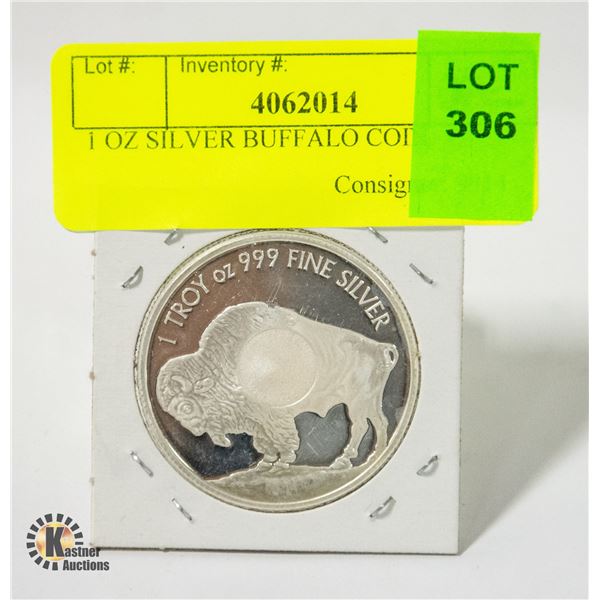 1 OZ SILVER BUFFALO COIN