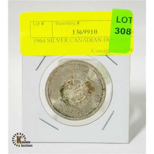 1964 SILVER CANADIAN DOLLAR
