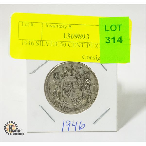 1946 SILVER 50 CENT PIECE