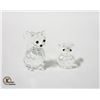 Image 1 : ESTATE SWAROVSKI STYLE CAT & BUNNY TOGETHER-ESTATE
