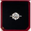 Image 1 : #1400-5.00 CT GRA CERTIFIED ROUND BRILLIANT CUT