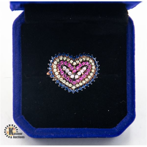 #1430-ROSE GOLD COLORED 925