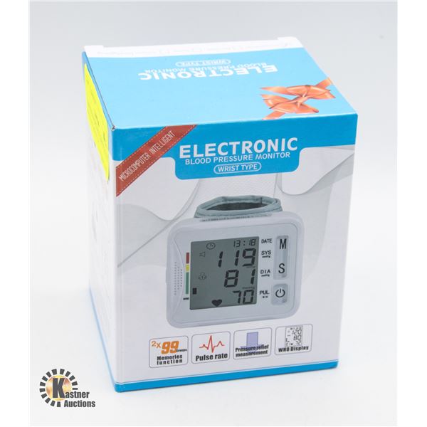 #2000-NEW PORTABLE WRIST BLOOD PRESSURE MONITOR