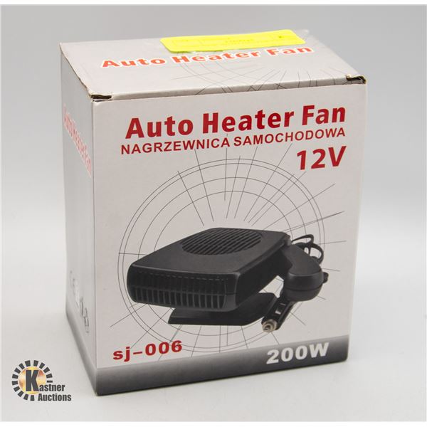 #1999-NEW AUTO HEATER FAN 200 W