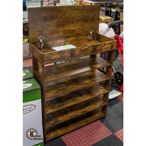 NEWLY ASSEMBLED DLANDHOME ENTRYWAY 5 TIER STORAGE