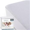 NEW SAFEREST WATERPROOF MATTRESS COVER WHITE