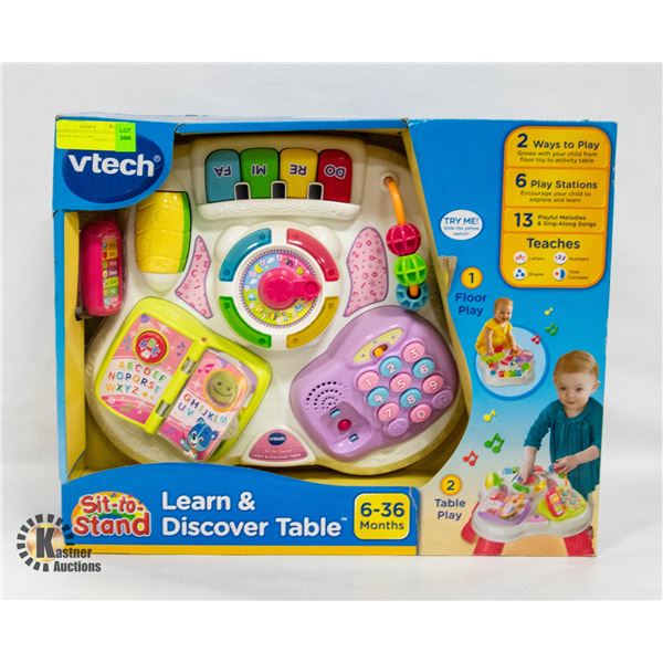BRAND NEW VTECH SIT TO STAND LEARN & DISCOVERY