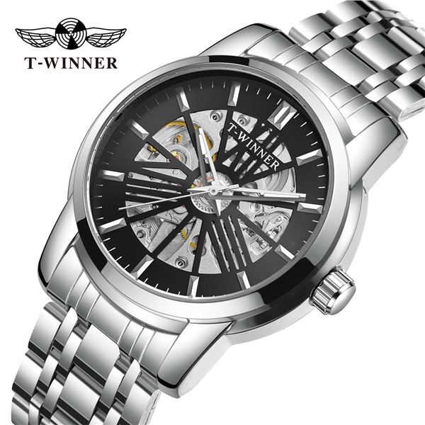 NEW AUTOMATIC SKELETAL T-WINNER WATCH