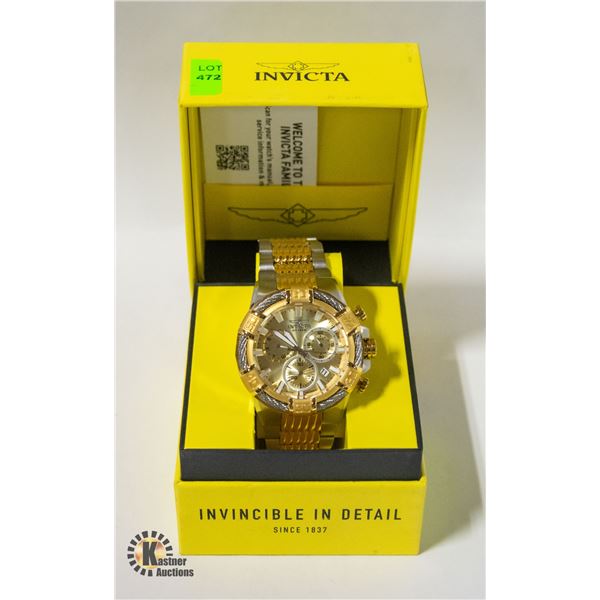 NEW INVICTA CHRONOGRAPH MEN'S DIVING WATCH
