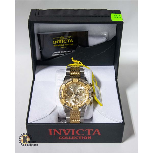 NEW INVICTA CHRONOGRAPH MEN'S DIVING WATCH