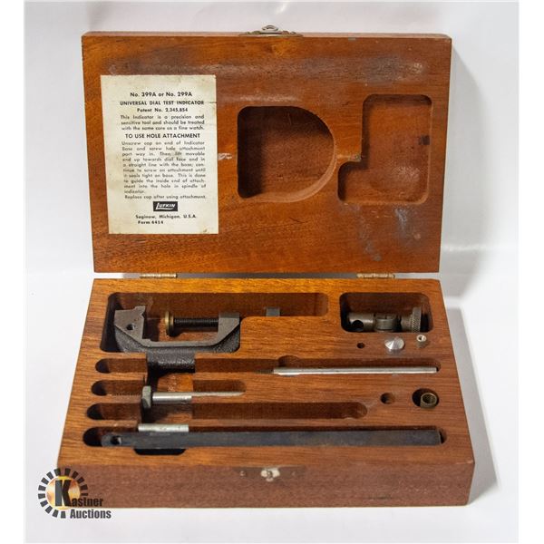 LUFKIN MACHINIST SET IN ORIGINAL BOX