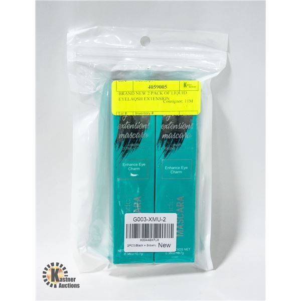 BRAND NEW 2 PACK OF LIQUID EYELASH EXTENSION