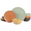 NEW GIBSON HOMEWARES GE CAPETOWN 12 PC DINNERWARE