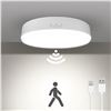 NEW RECHARGEABLE MOTION SENSOR LIGHT CEILING LAMP
