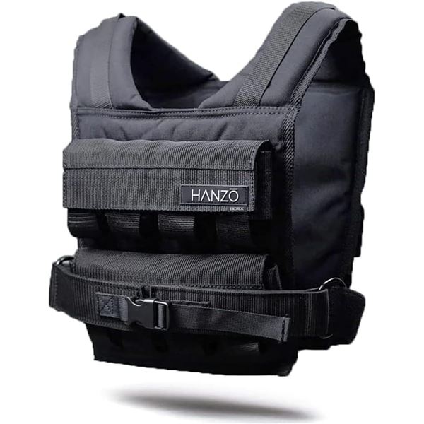 NEW HANZO PREMIUM WEIGHTED VEST 25LB