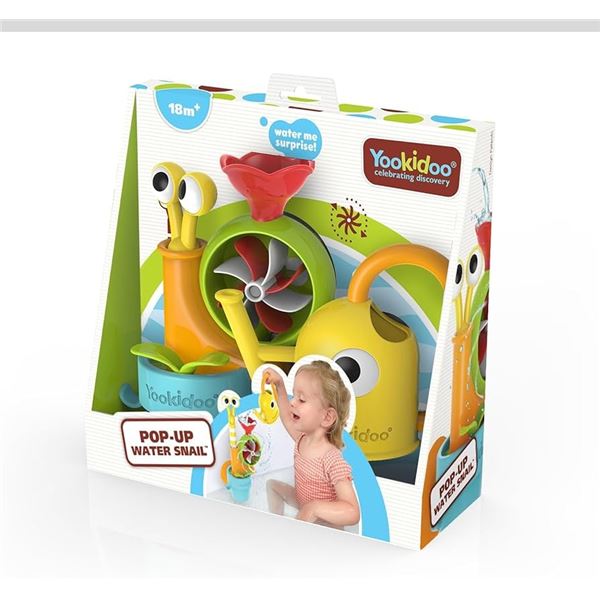 NEW YOOKIDOO POP-UP WATER SNAIL